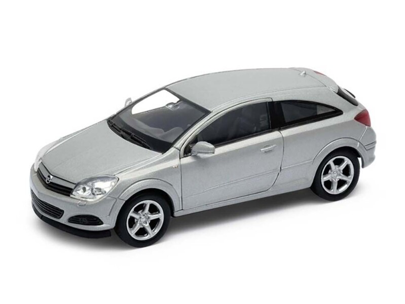 Welly Opel Astra 05 GTC 1:34 stříbrný